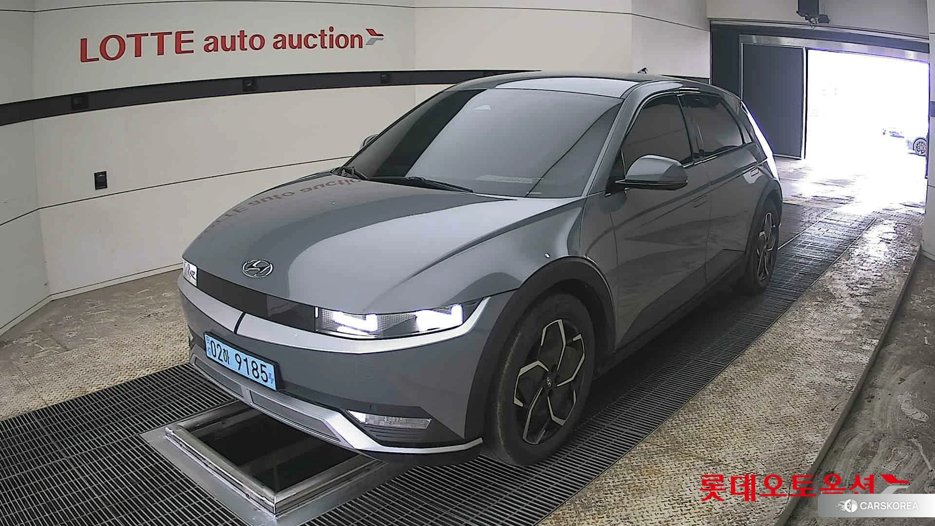 Hyundai IONIQ 5 2022 Galactic Grey Metallic из Кореи, фото 5