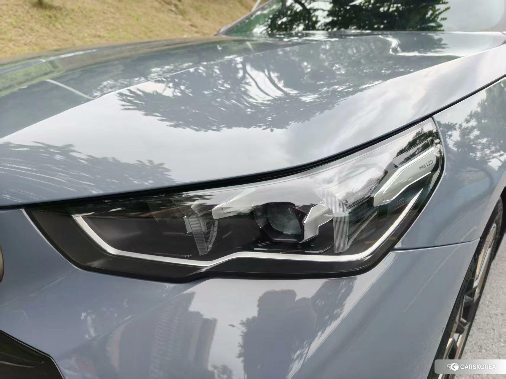 BMW i5 2024 Серебристо-серый из Китая, фото 5