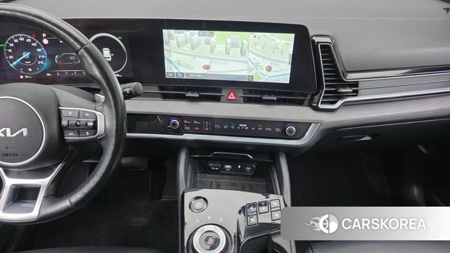 Kia Sportage 5th Generation Hybrid 2023 Серебристо-серый из Кореи, фото 5