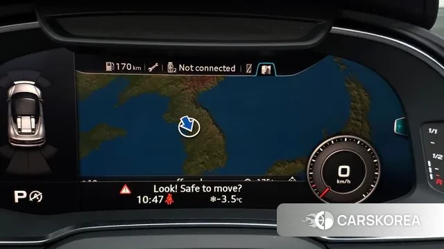 Audi R8 (4S) 2021 Серый из Кореи, фото 5