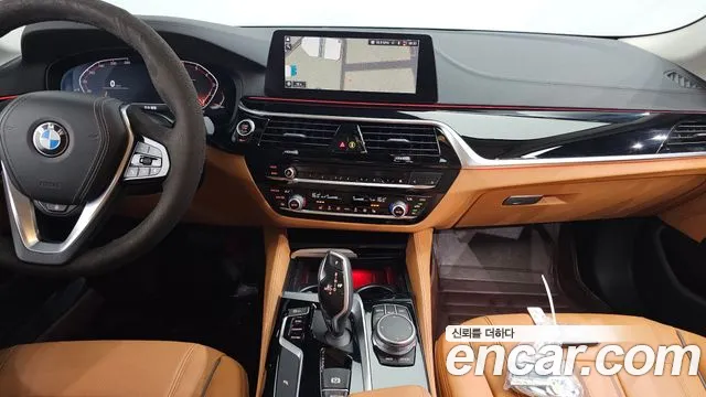 BMW 5 Series (G30) 2020 Синий из Кореи, фото 5