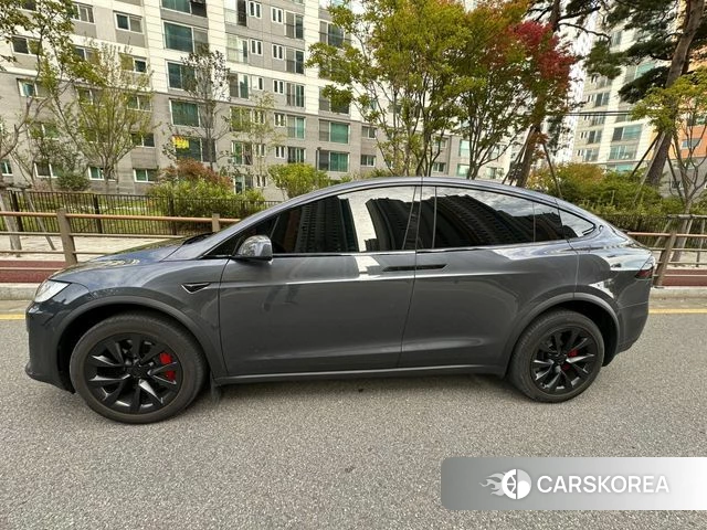 Tesla Model X 2023 Серый из Кореи, фото 5