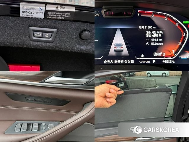 BMW 5 Series (G30) 2022 Черный из Кореи, фото 5