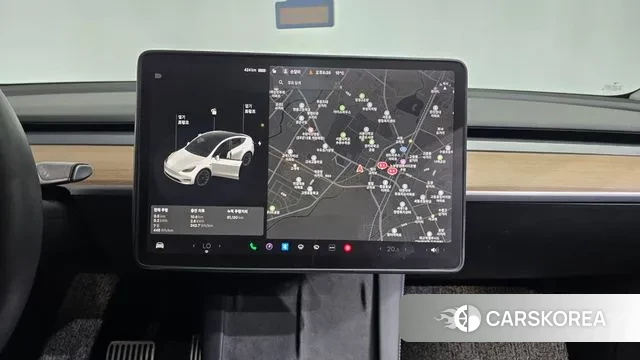 Tesla Model Y 2021 Серый из Кореи, фото 5