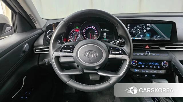 Hyundai Avante (CN7) 2021 Серебристо-серый из Кореи, фото 5
