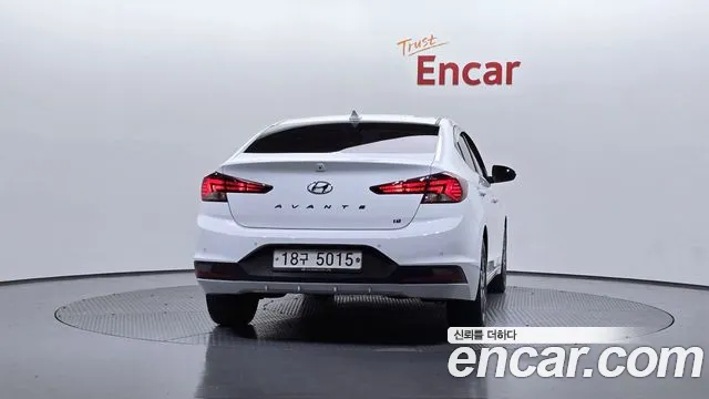 Hyundai The New Avante AD 2019 Белый из Кореи, фото 5