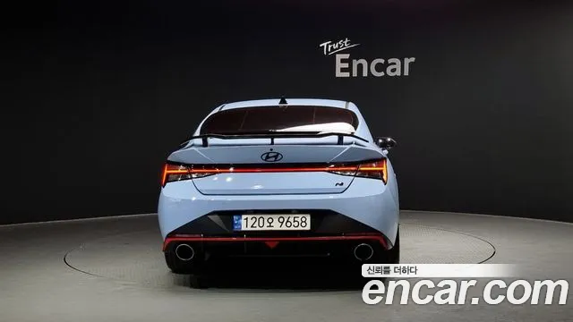 Hyundai Avante (CN7) 2022 Небесно-голубой из Кореи, фото 5