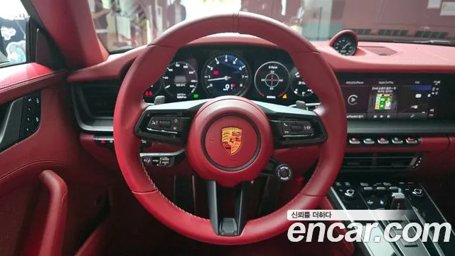 Porsche 911(992) 2022 Черный из Кореи, фото 5