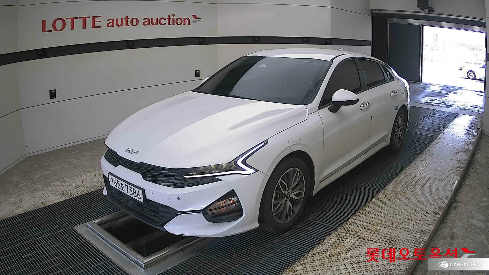 Kia K5 2022 Snow White Pearl (optional) из Кореи, фото 5