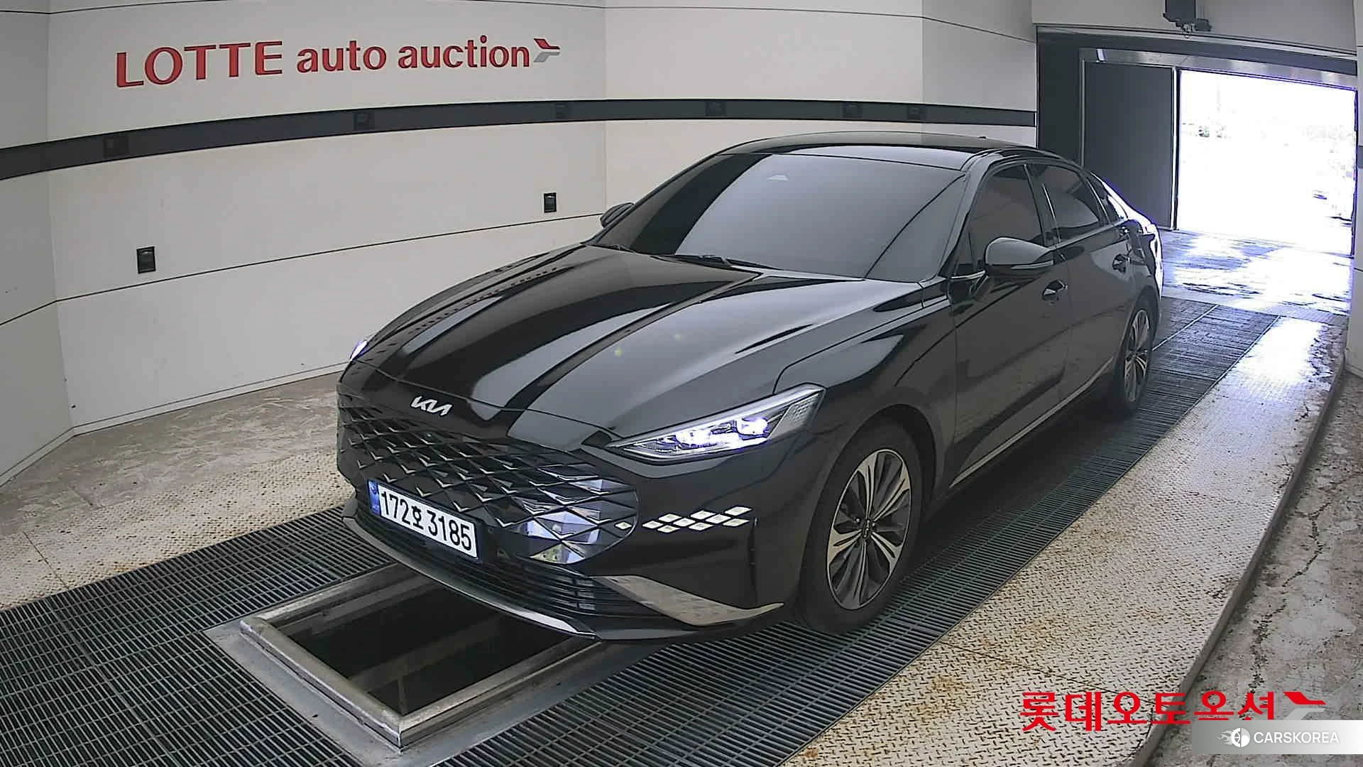 Kia K8 Hybrid 2023 Aurora Black Pearl из Кореи, фото 5