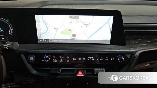 Kia K8 Hybrid 2022 Черный из Кореи, фото 5