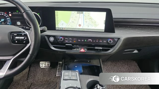 Kia K8 Hybrid 2022 Черный из Кореи, фото 5