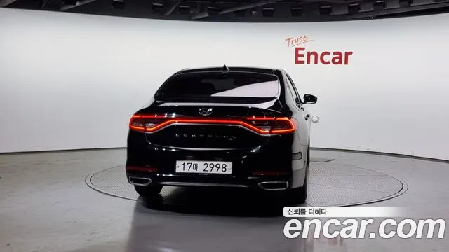 Hyundai Grandeur IG Hybrid 2018 Черный из Кореи, фото 5