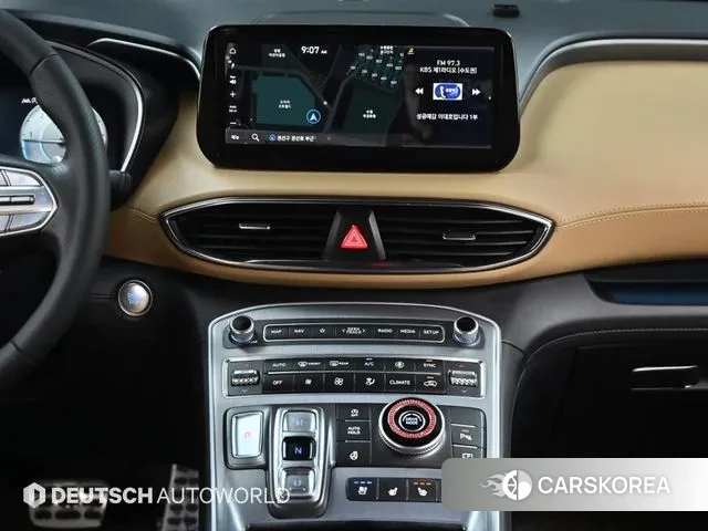 Hyundai The New Santa Fe 2022 Белый из Кореи, фото 5