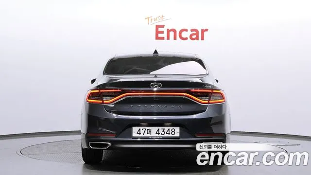 Hyundai Grandeur IG Hybrid 2019 Серый из Кореи, фото 5