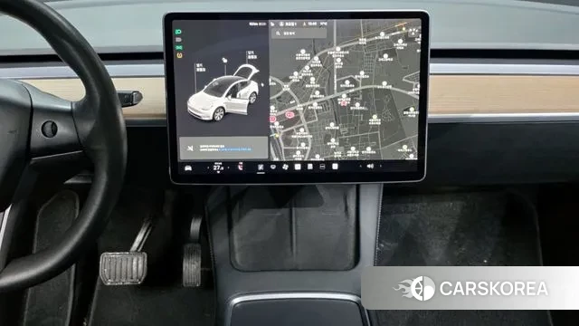 Tesla Model Y 2021 Белый из Кореи, фото 5