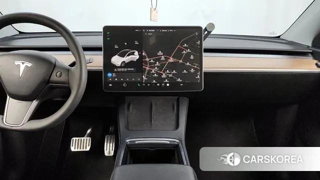 Tesla Model Y 2021 Белый из Кореи, фото 5