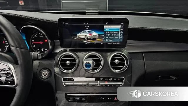 Mercedes-Benz C-Class W205 2019 Белый из Кореи, фото 5