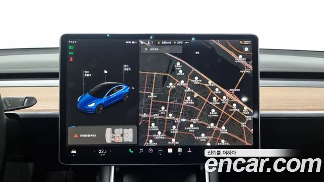 Tesla Model 3 2019 Синий из Кореи, фото 5