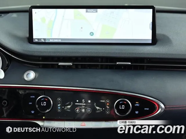 Genesis GV70 2021 Синий из Кореи, фото 5