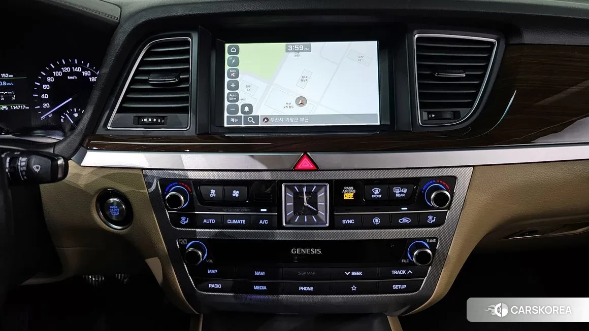 Genesis G80 2019 Синий из Кореи, фото 5