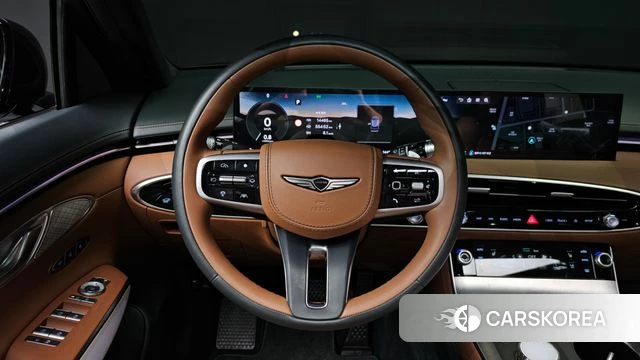 Genesis GV70 2024 Синий из Кореи, фото 5