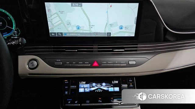 Hyundai The New Grandeur IG Hybrid 2022 Белый из Кореи, фото 5