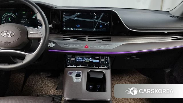 Hyundai The New Grandeur IG Hybrid 2021 Серый из Кореи, фото 5