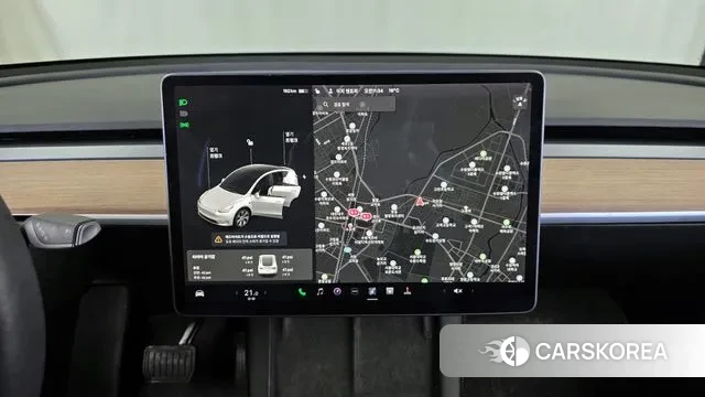 Tesla Model Y 2021 Белый из Кореи, фото 5