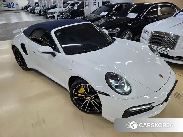 Porsche 911(992) 2021 Белый из Кореи, фото 5