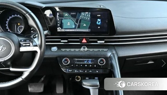 Hyundai Avante Hybrid (CN7) 2020 Серебристо-серый из Кореи, фото 5