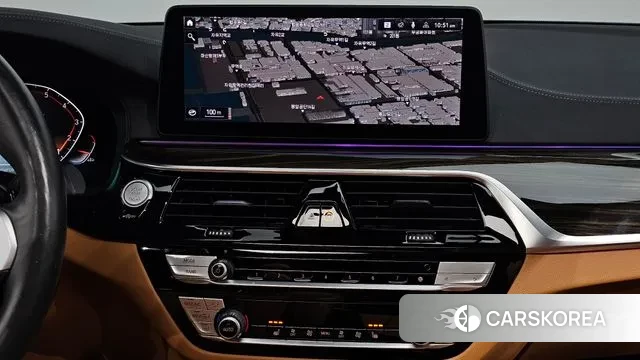 BMW 5 Series (G30) 2020 Синий из Кореи, фото 5