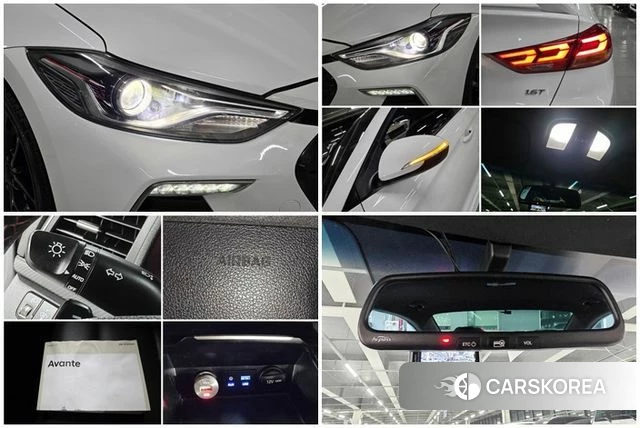 Hyundai Avante AD 2018 Белый из Кореи, фото 5
