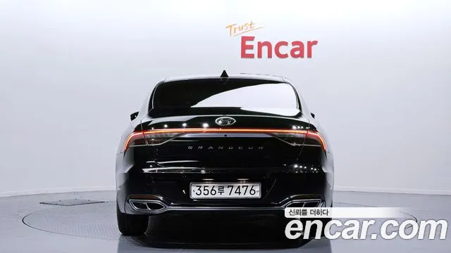 Hyundai The New Grandeur IG 2021 Черный из Кореи, фото 5