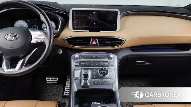 Hyundai The New Santa Fe 2021 Белый из Кореи, фото 5