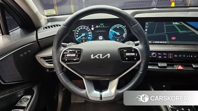 Kia K8 Hybrid 2023 Черный из Кореи, фото 5