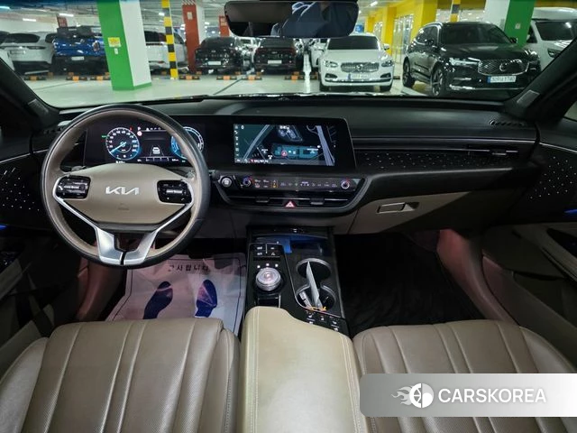 Kia K8 Hybrid 2022 Серый из Кореи, фото 5