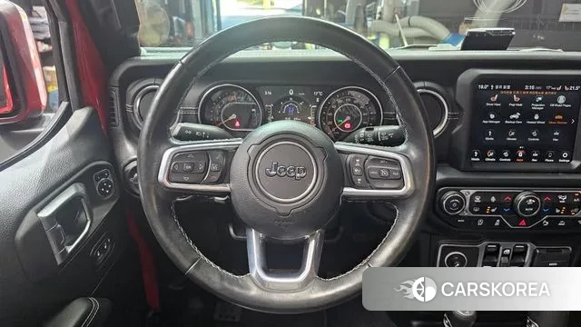 Jeep Wrangler (JL) 2021 Красный из Кореи, фото 5