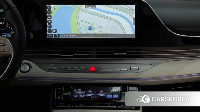 Hyundai The New Grandeur IG Hybrid 2022 Белый из Кореи, фото 5