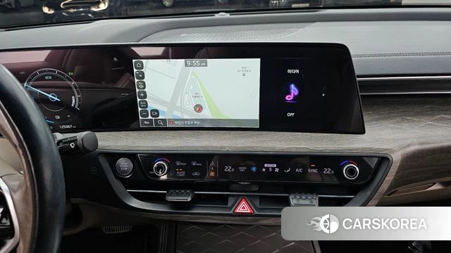 Kia K8 Hybrid 2022 Черный из Кореи, фото 5