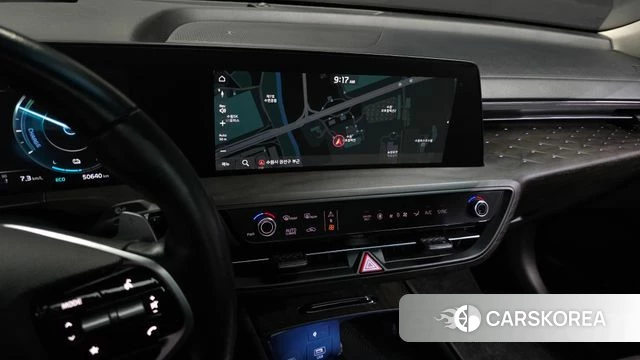 Kia K8 Hybrid 2022 Черный из Кореи, фото 5