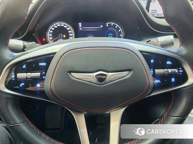 Genesis GV70 2021 Светло-зеленый из Кореи, фото 5