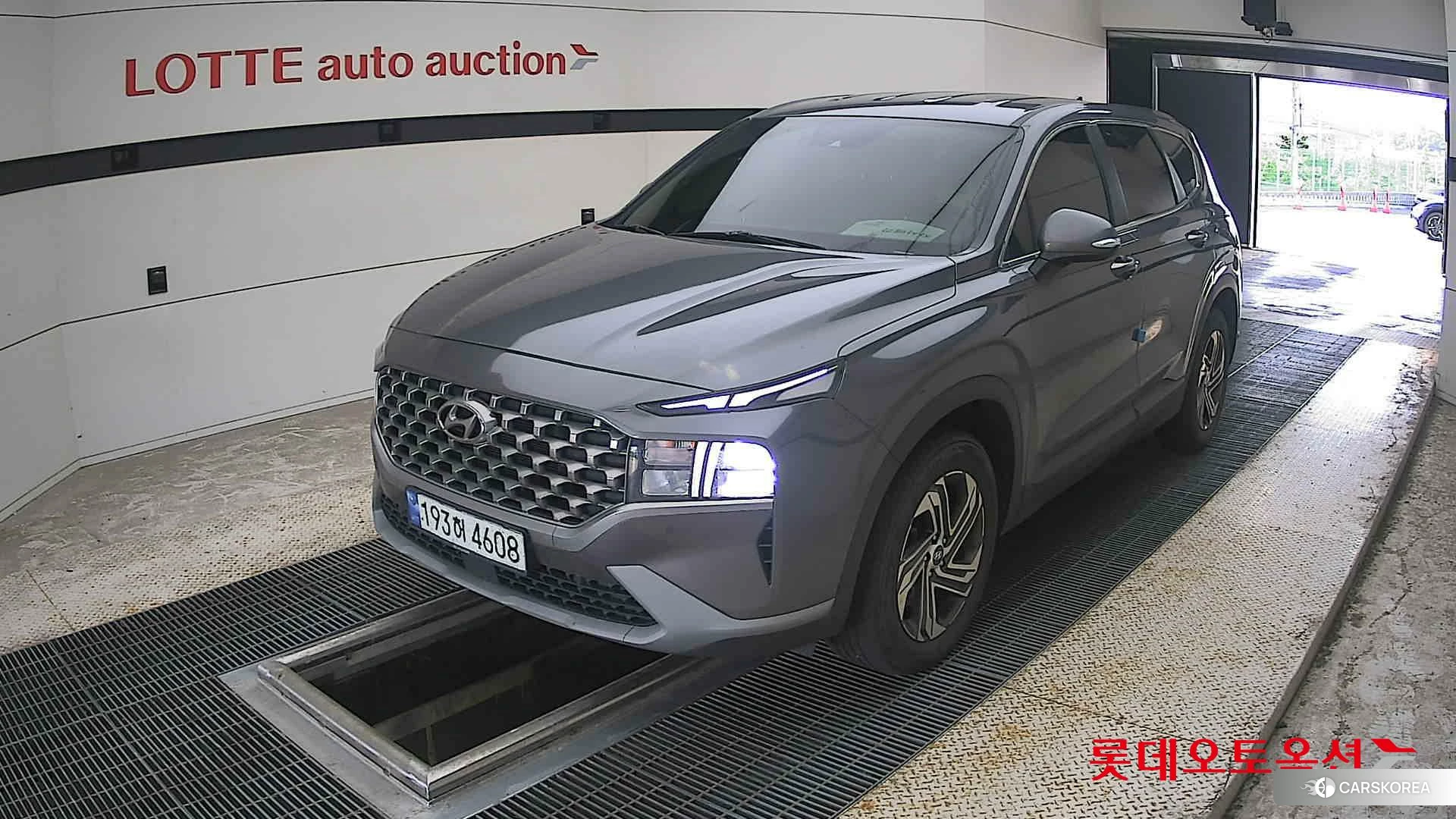Hyundai Santa Fe 2022 Magnetic Grey Metallic из Кореи, фото 5