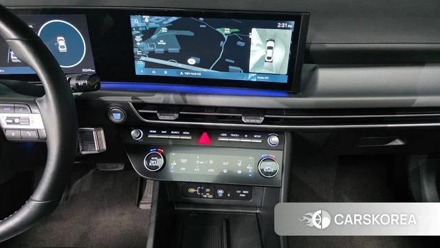 Hyundai Sonata D Edge Hybrid (DN8) 2024 Небесно-голубой из Кореи, фото 5