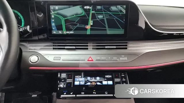 Hyundai The New Grandeur IG Hybrid 2021 Серый из Кореи, фото 5
