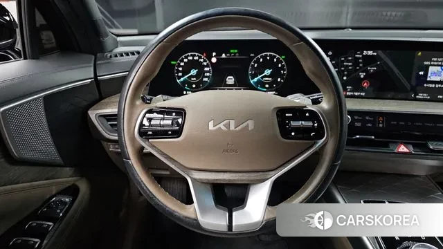 Kia K8 Hybrid 2021 Черный из Кореи, фото 5