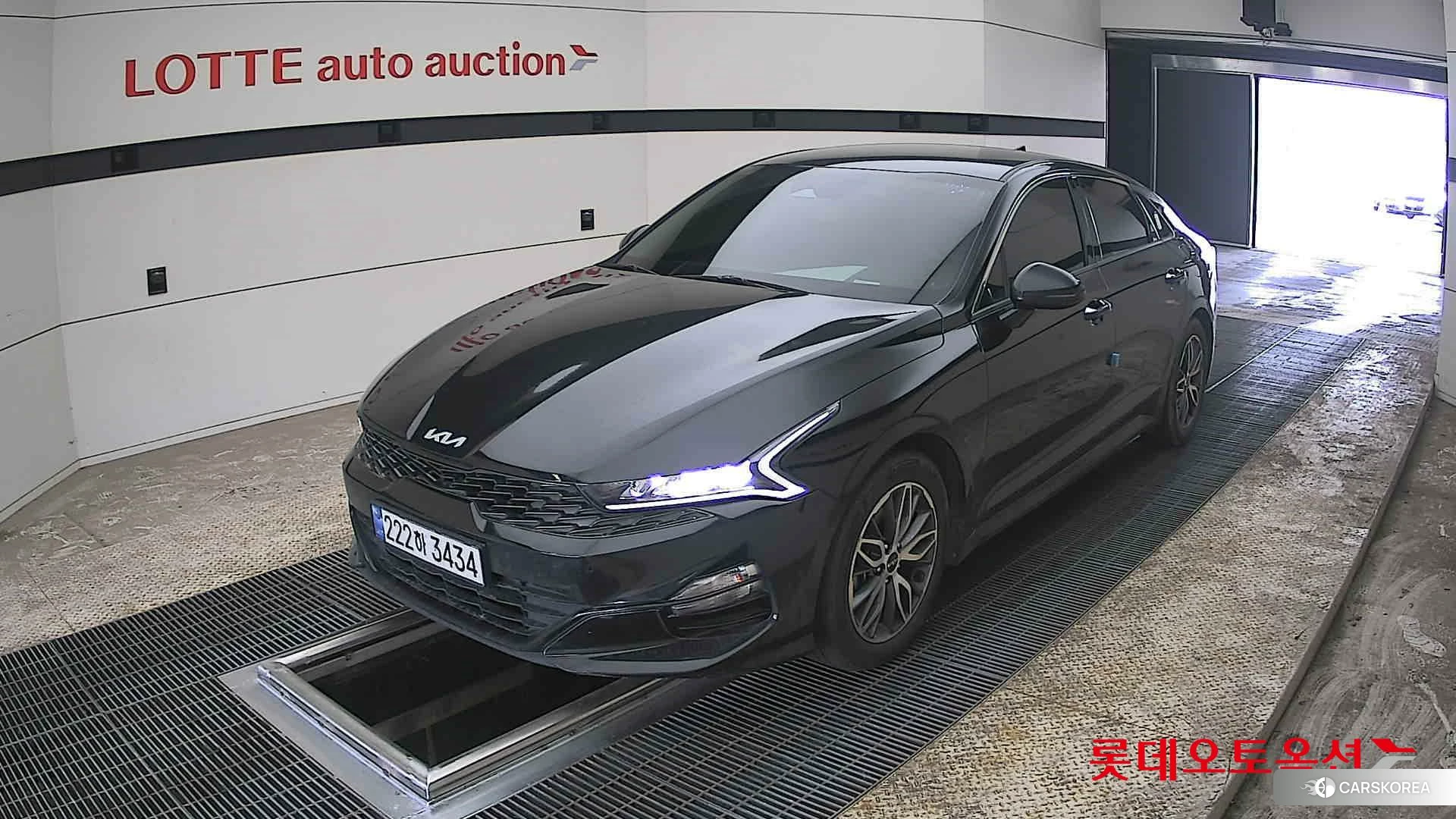 Kia K5 2023 Aurora Black Pearl из Кореи, фото 5