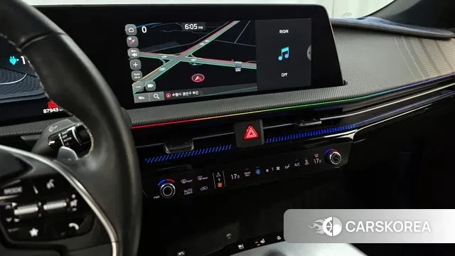 Kia EV6 2023 Синий из Кореи, фото 5