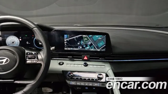 Hyundai The New Avante (CN7) 2024 Белый из Кореи, фото 5