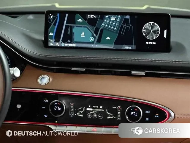 Genesis GV70 2022 Темно-зеленый из Кореи, фото 5